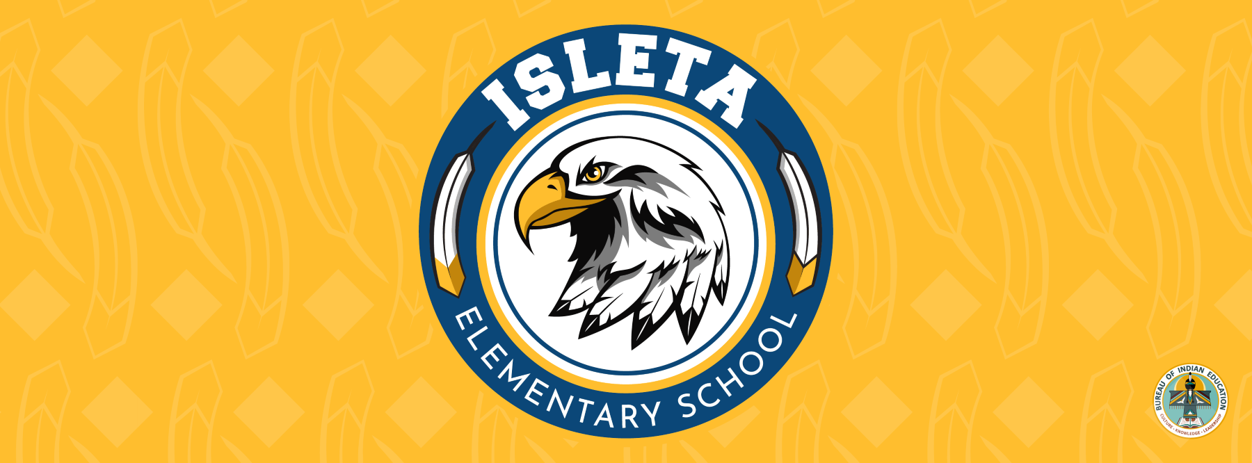 Isleta elementary school eagle
